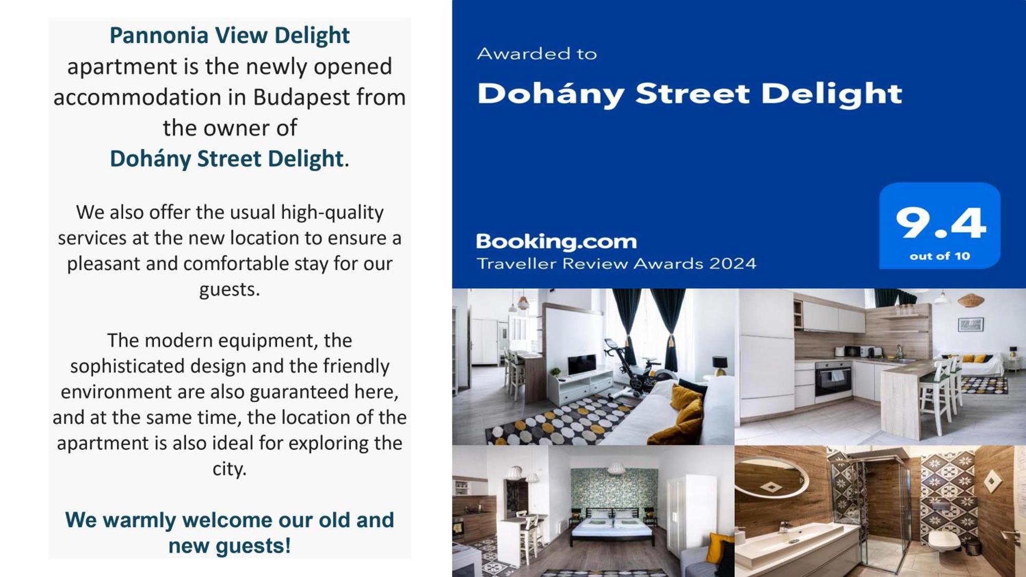 Pannonia View Delight Appartement Boedapest Buitenkant foto